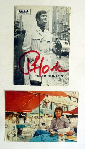 Peter horton signierte - horton, 2x