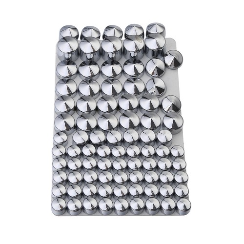 Chrom bolt toppers - chrom,
