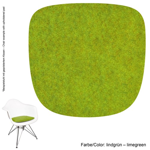 Eco filz auflage - filz, 4mm