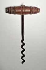 Antiker  Korkenzieher Holz