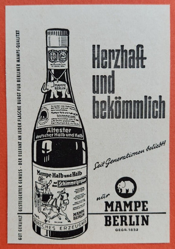 Mampe berlin halb und - berlin,