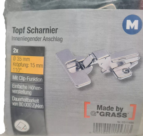 Topf scharnier innenliegend - scharnier,