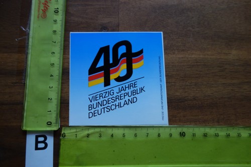 Alter aufkleber politik - politik, 40