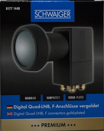 Schwaiger digital quad lnb - digital,