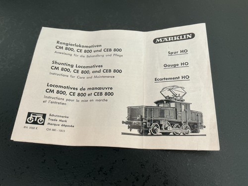 Märklin 800 ceb - h0,