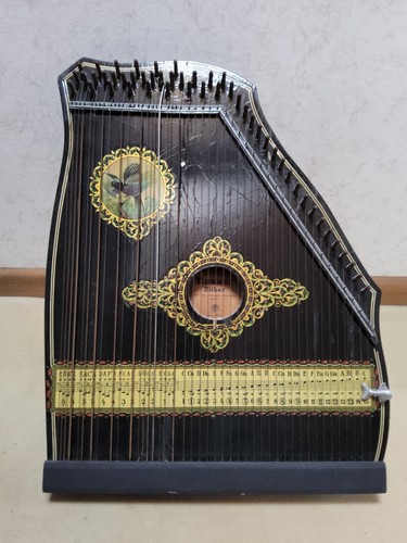 Alte antike zither zitter - zither,