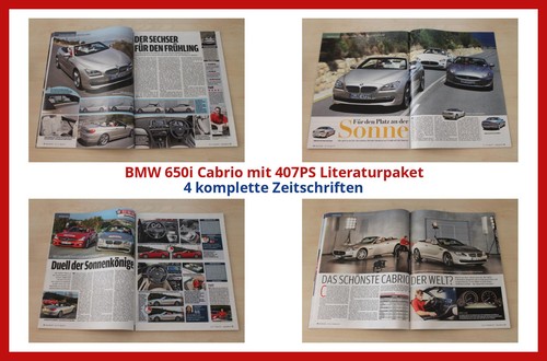 Bmw 650i cabrio mit 407ps - bmw,