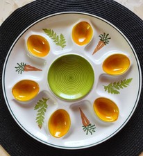 Eierteller, Eierplatte Wilhelmsburger Keramik