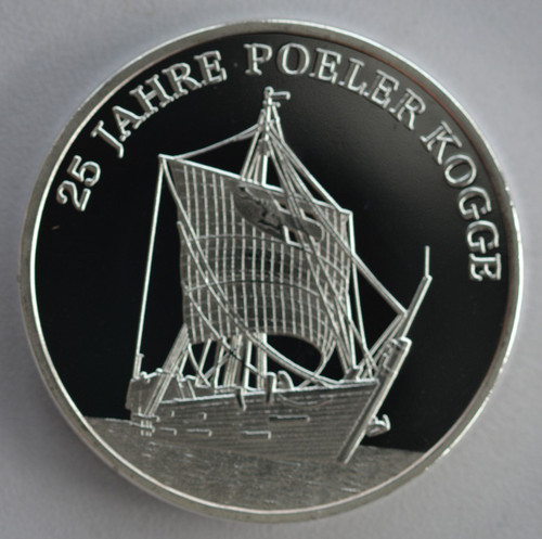 Medaille jahre poeler kogge - 25,