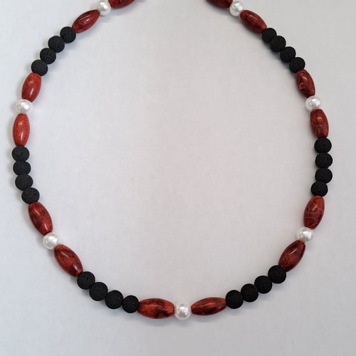 Korallen rote kette - rote,
