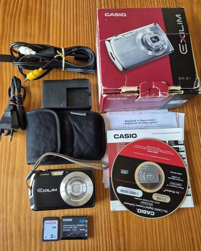Casio exilim schwarz ccd - ex-z1,