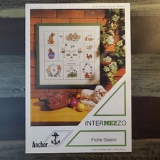 Frohe Ostern, Intermezzo, Hardanger, Stickmotive, Kreuzstich, Zählmuster, A4