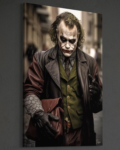 Joker leinwandbild batman - leinwandbild,