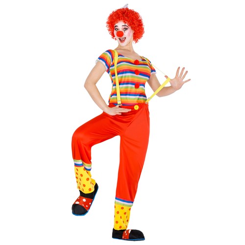 Frauenkostüm clown perücke - frauenkostüm,