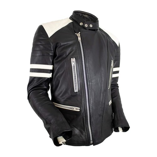 Motorrad lederjacke retro - motorrad,