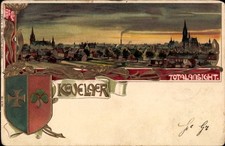 Präge Wappen Litho Kevelaer