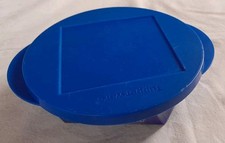 Tupperware  Mediterrano Schüssel mit Deckel 600 ml  blau 