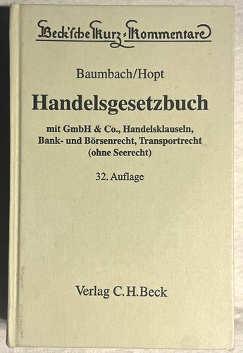 Baumbach/Hopt