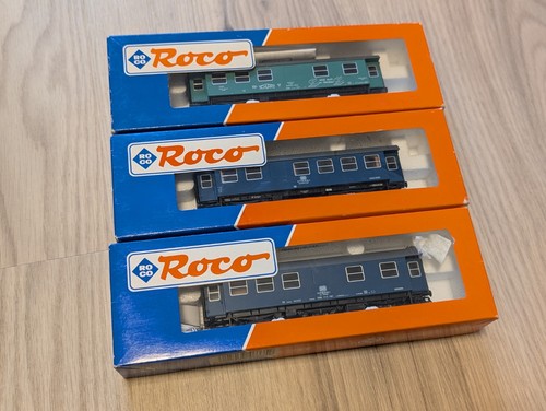 Konvolut roco bauzugwagen - konvolut!, 3x