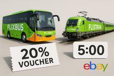 ✅ 20% Rabattcode FlixBus FlixTrain - BlS 31.12.2025 einlösbar ✅