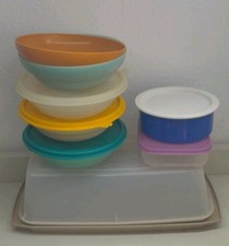Tupperware Set; 14-teilig; Tropicana; Kuchenbehälter; Gefrierdosen