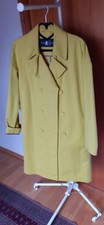 Luisa Cerano Trenchcoat mit Gürtel grün/gelb Gr. 36