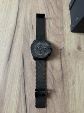 Diesel DZ4527 Herren Chronograph Mega Chief Gunmetal Mesh Uhr Armbanduhr 52mm