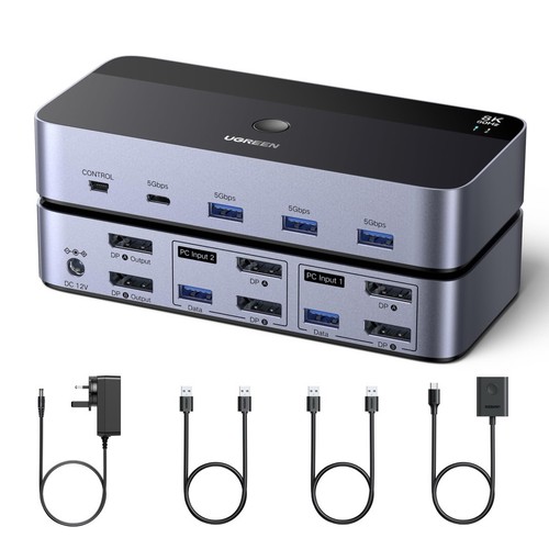 Ugreen 60hz displayport kvm - 8k@60hz,
