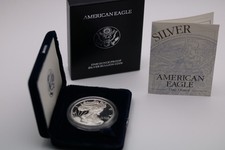 USA 1 Dollar, 1996 PP American Silber Eagle Münzzeichen: "P"