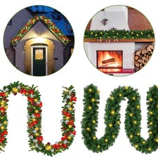 Weihnachtsgirlande mit LED