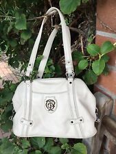 Goldpfeil Tasche Shopper Echt LEDER Cremefarben vintage - super