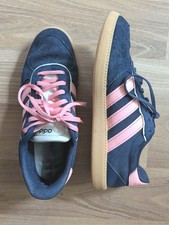 Adidas BREAKNET SLEEK SUEDE Sneaker Blau Rosa 38 UK 5