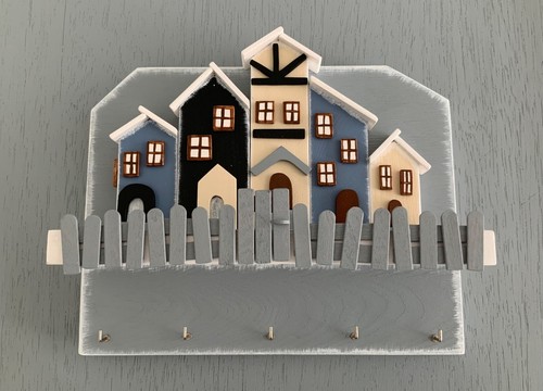 Schlüsselbrett aus holz - schlüsselbrett,