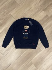 Polo Ralph Lauren Bär Strickpullover Unisex