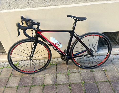 Scott foil rennrad schwarz - foil, schwarz/rot