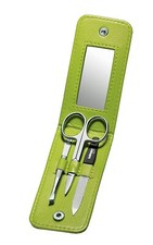 Nagelset Maniküre Leder Etui