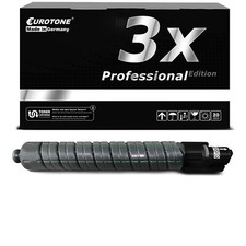 3x PRO Toner SCHWARZ f�r Ricoh Aficio MP C-3001 MP C-3501