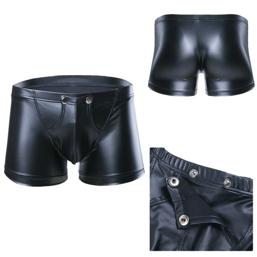 Herren leder wetlook - leder,