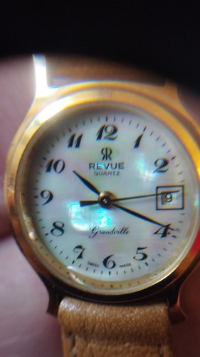 Vintage damenuhr revue - vintage,