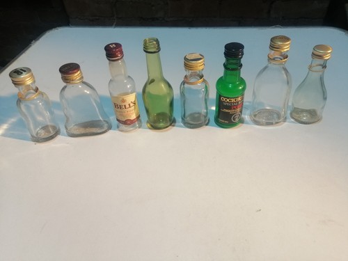 Vintage miniatur leere - 8x,