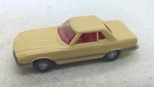 Wiking 140 Mercedes MB 280 350 380 420 500 SL R 107 mit Hardtop h´beige rot (84)