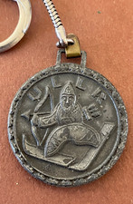 3,3cm ULLR Schutzpatron Wintersportler Katschberg Österreich Zink Medaille Anhän