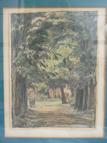 Original buntstiftzeichnung - original,