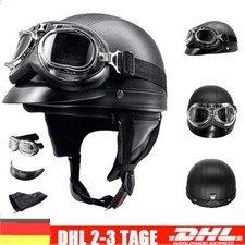 Motorradhelm Halbschalenhelm