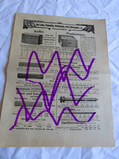 Werbung. Reklame ,C.L. Flemming.Schwarzenberg, Pöhla  Rittersgrün ,Globenstein,