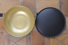 ?⚫️ Tupperware Schale mit Deckel Schüssel Allegra schwarz/gold 3,5 L TOP ?⚫️