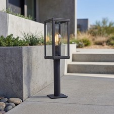 Sockelleuchte Vintage Schwarz