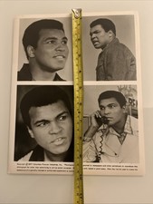 Muhammad Ali Presse Foto Fotos Press Pictures  „The Greatest„ Cassius Clay 1977