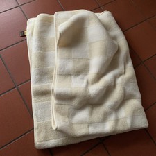 Wolldecke Reine Schurwolle ca. 140x190 cm Merino Naturprodukt Wohndecke Germany