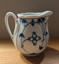 Winterling Indisch Blau Strohblumendekor Milchkännchen klein